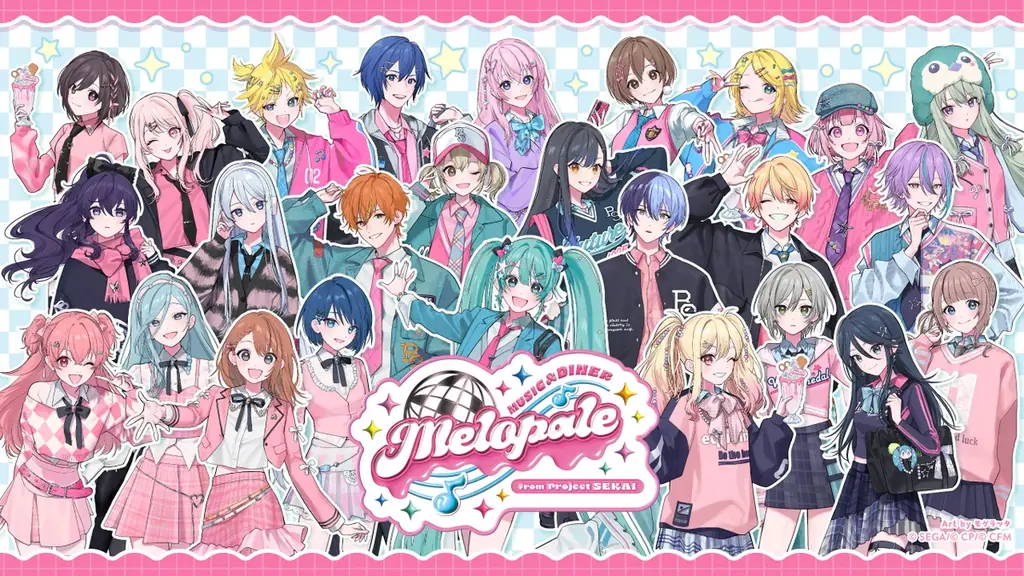 3月12日開幕、プロセカ世界観のY2Kダイナー