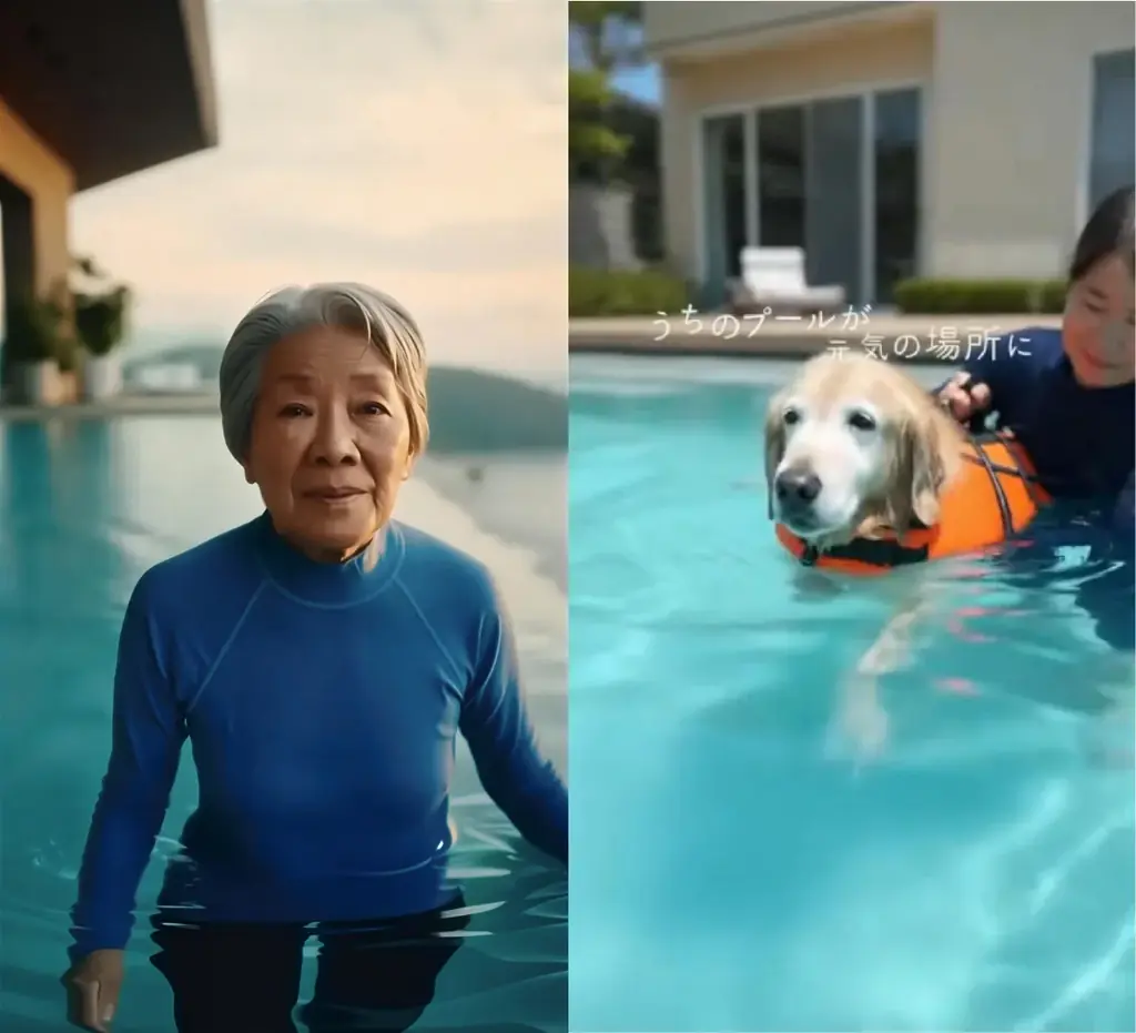 【日本のへそ・西脇市から発信】フランス製最新プール×自宅ゴルフ練習場が生む、究極の「煌めき」。老人・老犬のQOLを劇的に変える『リハビリ・リゾート』が誕生。 画像 9