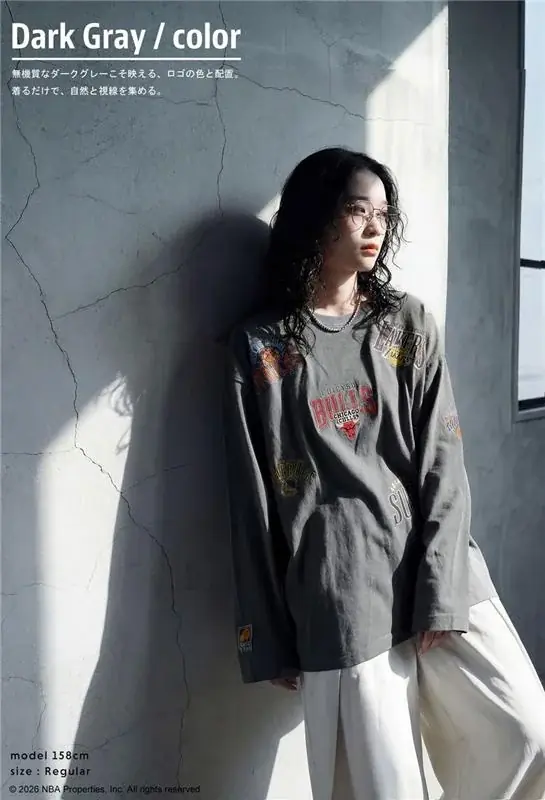 “着るだけで洒落る”の正解。気負わず着られる、NBA刺繍の新定番itemが登場！ 画像 4