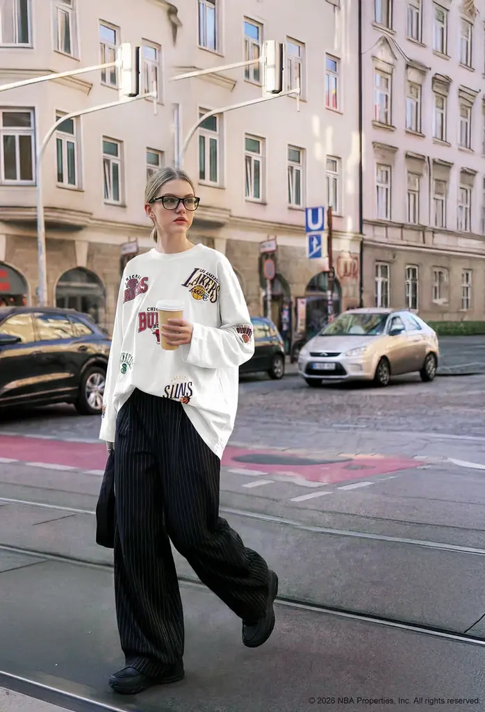 “着るだけで洒落る”の正解。気負わず着られる、NBA刺繍の新定番itemが登場！ 画像 5