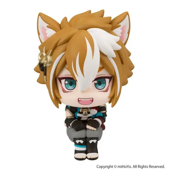 『原神』より、「ゴロー」が見上げ＆おすわりポーズの人気フィギュアシリーズ「るかっぷ」に登場。あみあみにて予約受付中。 画像 4