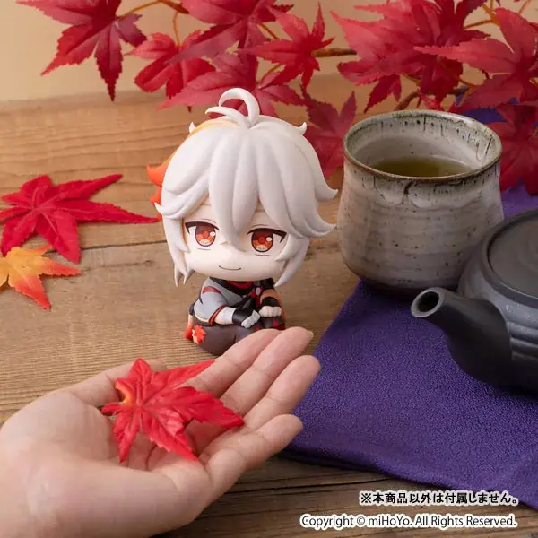 『原神』より、「楓原万葉」が見上げ＆おすわりポーズの人気フィギュアシリーズ「るかっぷ」に登場。あみあみにて予約受付中。 画像 12