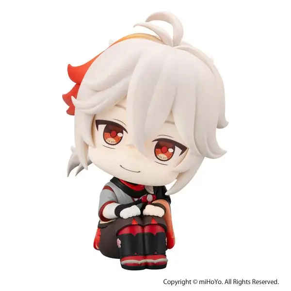 『原神』より、「楓原万葉」が見上げ＆おすわりポーズの人気フィギュアシリーズ「るかっぷ」に登場。あみあみにて予約受付中。 画像 5