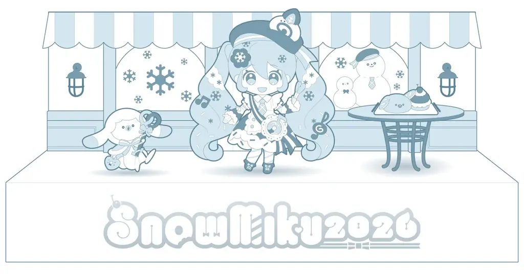 【2026さっぽろ雪まつり 大通会場11丁目】世界的に人気の雪ミク・サンリオ・KADOKAWA作品の雪像が勢ぞろい！ 画像 1