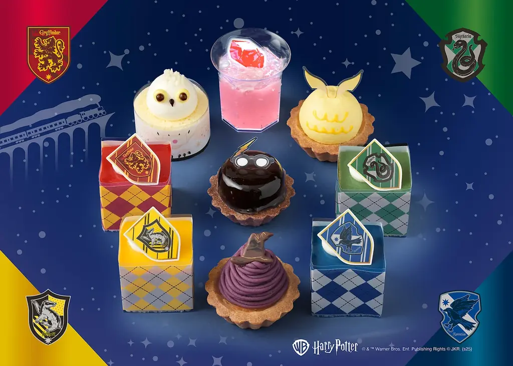 【銀座コージーコーナー】ハリー・ポッターの魔法の世界を表現したプチケーキと焼菓子が期間・数量限定で再登場！ 画像 1