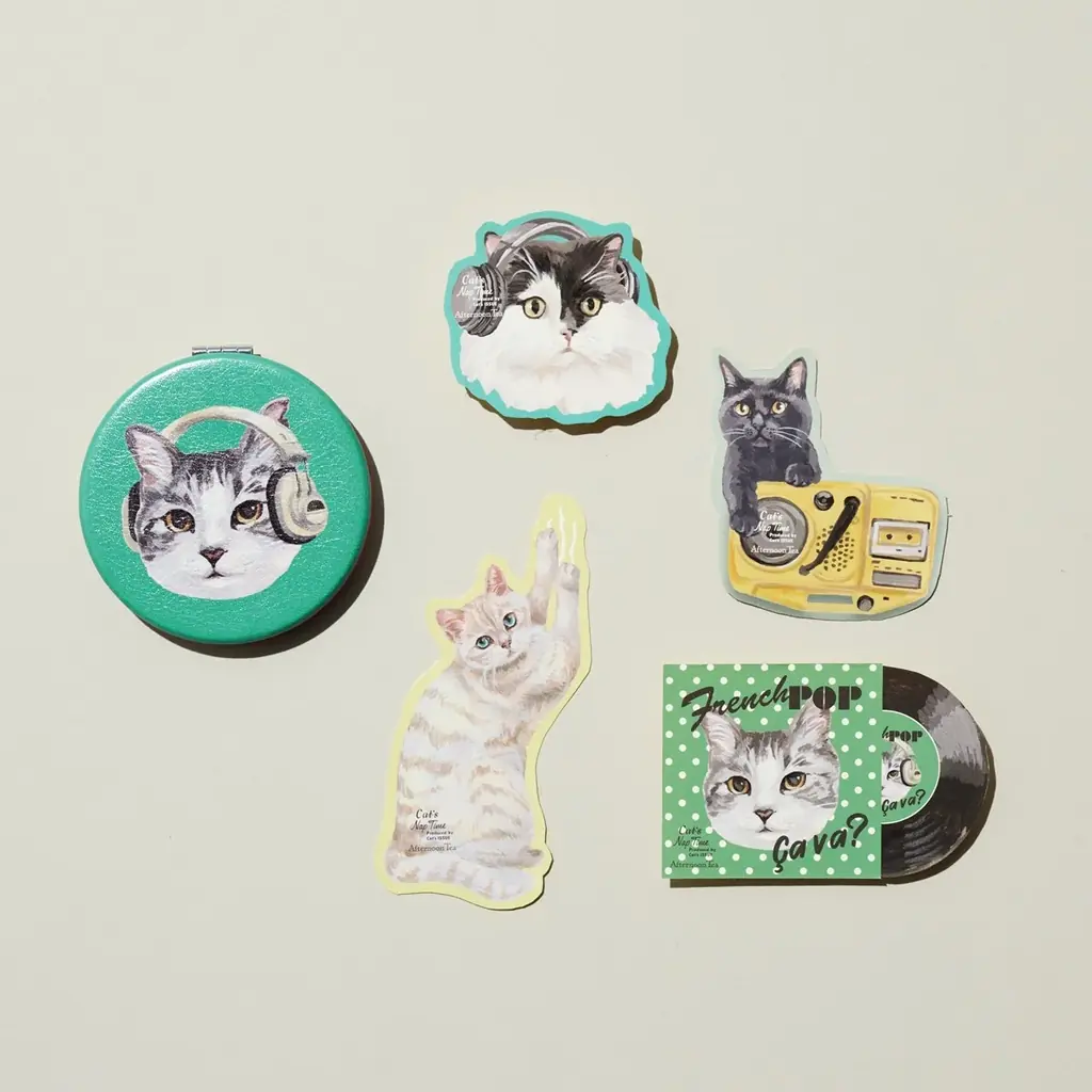 今年はネコのいたずら心をレコードやヘッドフォンで表現したアイテムが登場！Cat’s ISSUE×Afternoon Teaのコラボレーション第12弾 画像 12