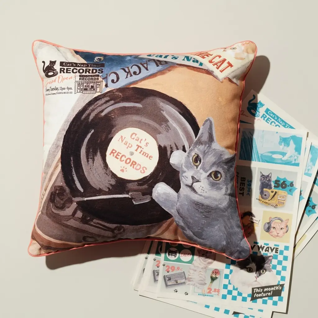 今年はネコのいたずら心をレコードやヘッドフォンで表現したアイテムが登場！Cat’s ISSUE×Afternoon Teaのコラボレーション第12弾 画像 14