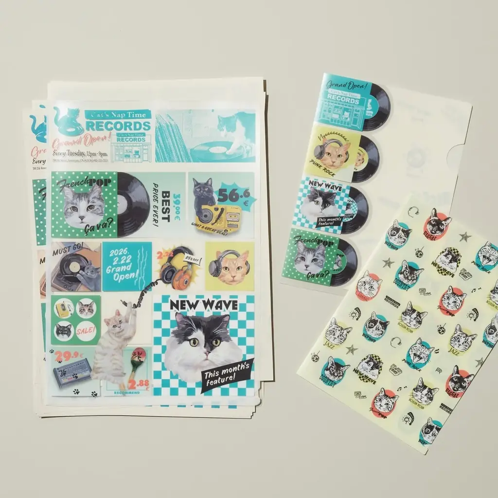 今年はネコのいたずら心をレコードやヘッドフォンで表現したアイテムが登場！Cat’s ISSUE×Afternoon Teaのコラボレーション第12弾 画像 19