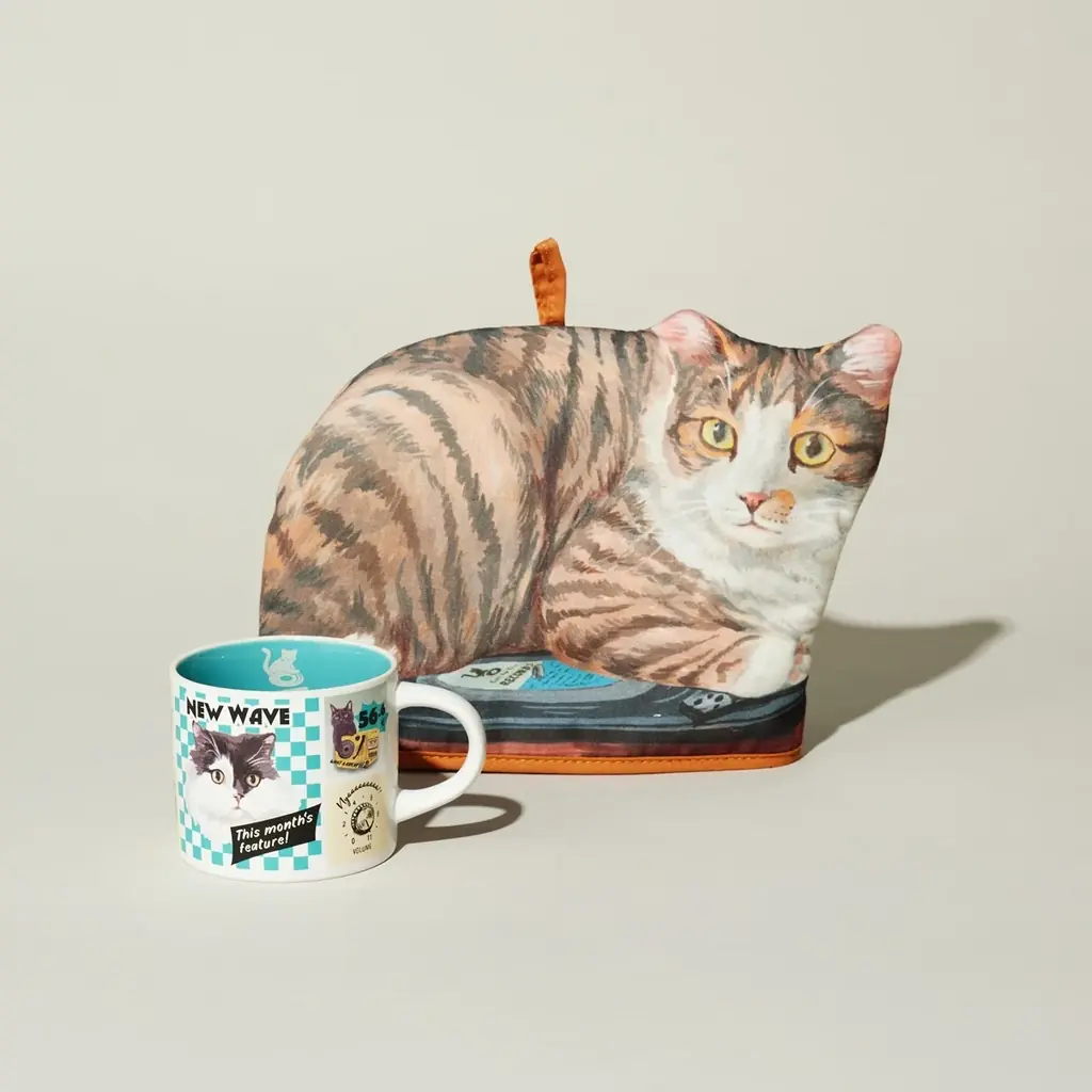 今年はネコのいたずら心をレコードやヘッドフォンで表現したアイテムが登場！Cat’s ISSUE×Afternoon Teaのコラボレーション第12弾 画像 2
