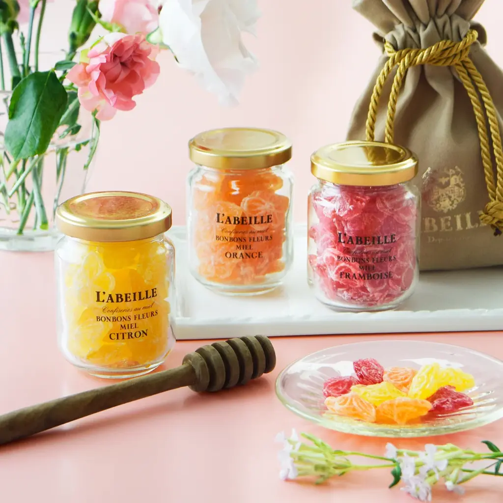 【ラベイユ】ブルガリアから届いた新作はちみつ「チェリープラム」やフランスから届いたお花形のはちみつキャンディ 画像 9