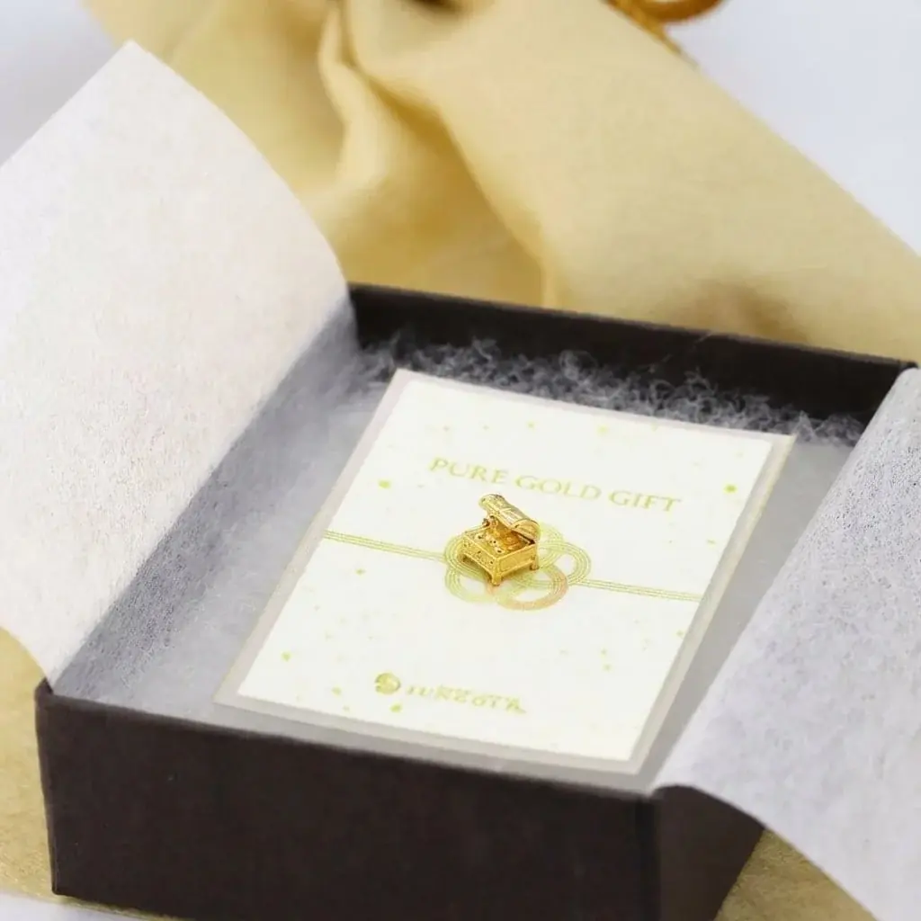 【金価格高騰中でも今がチャンス｜超早割は1月末まで】指先サイズの芸術品 純金ギフト「宝箱」予約受付開始 画像 4