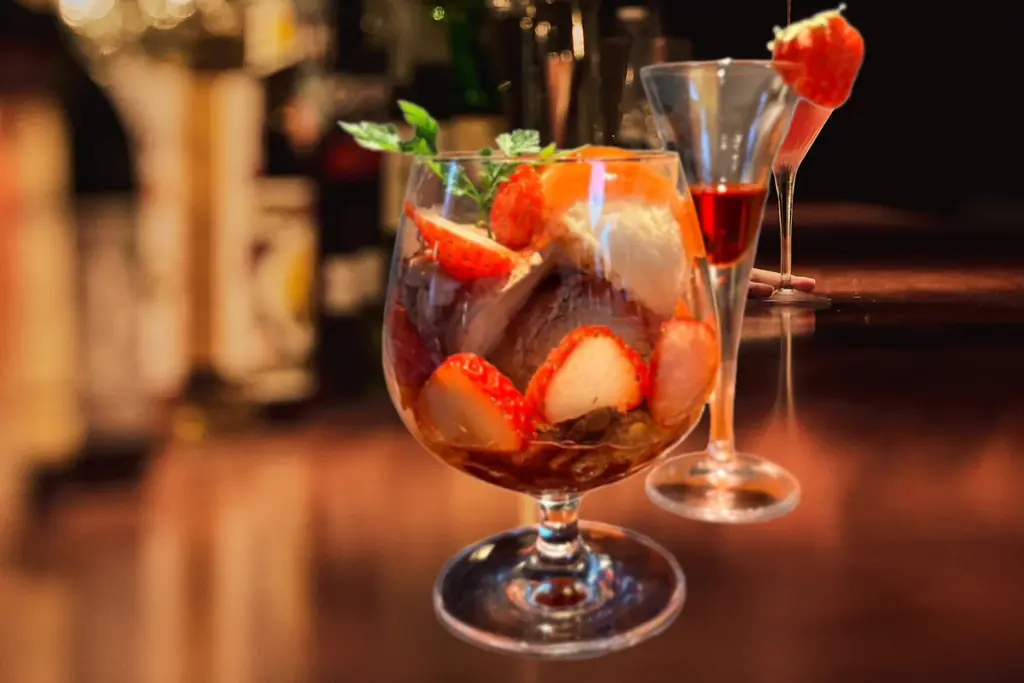 2月13日〜限定 佐賀風雅の大人バレンタインパフェ