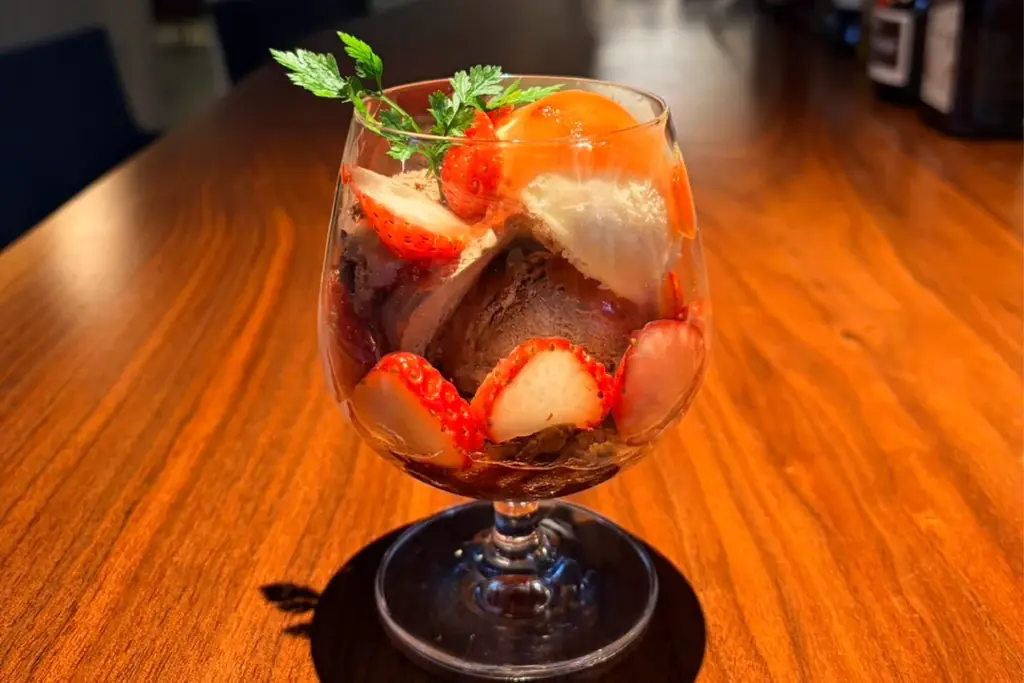 佐賀・古湯温泉の癒し宿に【大人のバレンタインパフェ】が新登場！ 画像 3