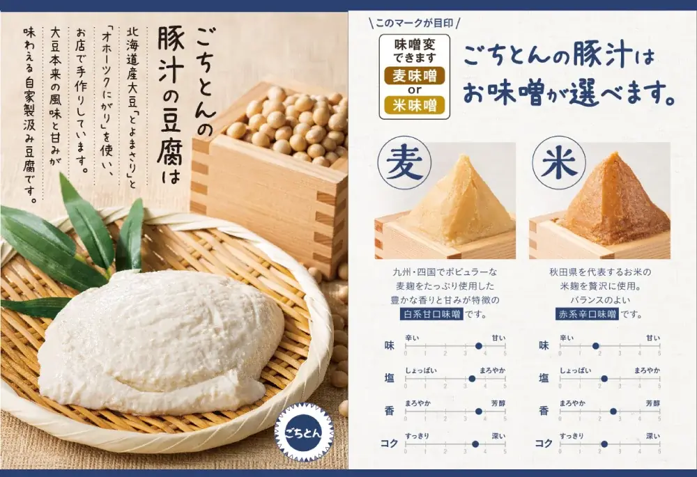 【冬のごちそう豚汁】シチューと豚汁のいいとこ取り「西京味噌のクリームシチュー豚汁定食」ごちとんに新登場！ 画像 4