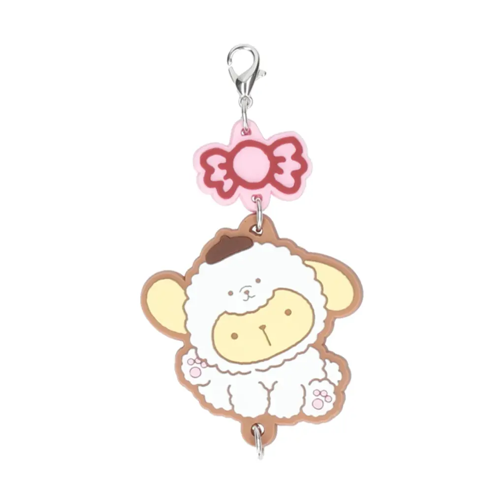 デビュー30周年を迎えたポムポムプリンの繋がるラバーコレクションが、2026年1月中旬より全国のカプセルトイ自販機にて販売中！30周年にちなんで、Part1・2合わせて全30種で新登場！ 画像 8