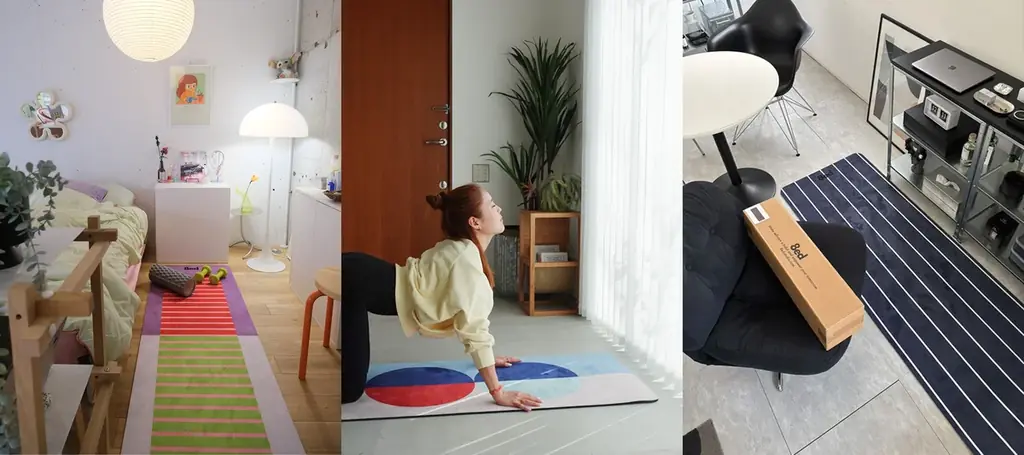 【新発売】お客様の声から生まれた“敷きっぱなし”の新提案。8ed Studio、ストレッチマットのワイドサイズ（80cm）を発売 画像 3