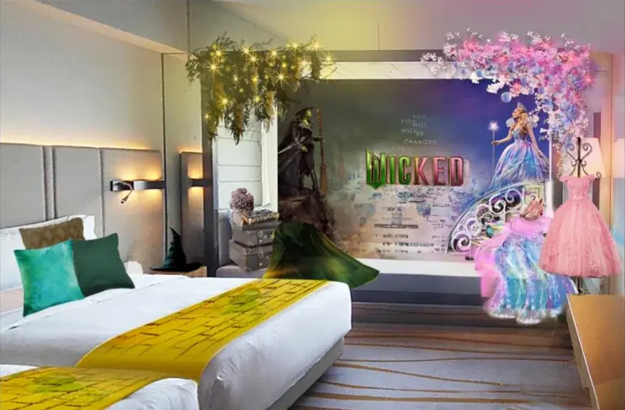 【西武・プリンスホテルズワールドワイド】映画『ウィキッド ふたりの魔女』とコラボレーション企画を実施　全国13カ所のプリンスホテルにてさまざまなコラボレーションメニューをご提供 画像 1