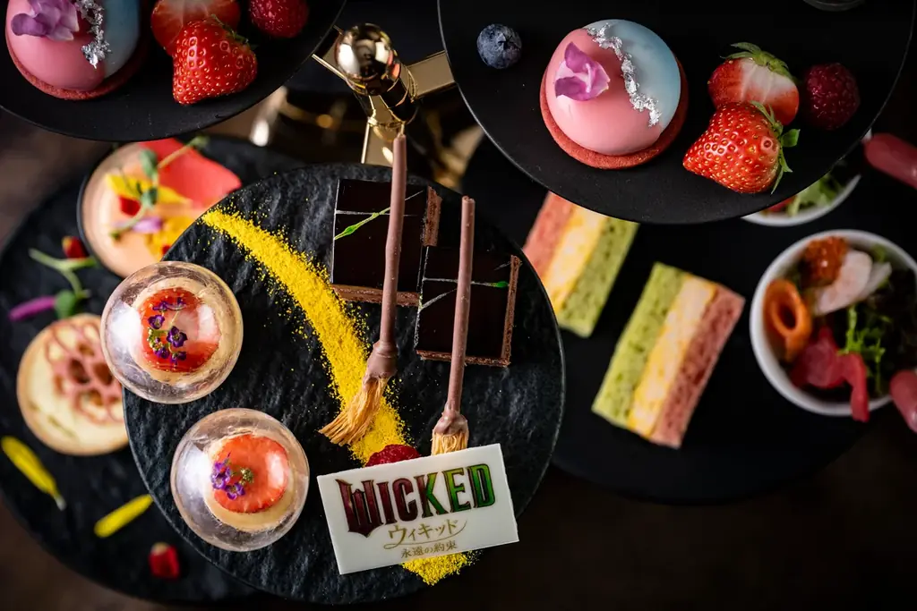 映画『ウィキッド 永遠の約束』の世界へ誘うコラボレーションアフタヌーンティーを期間限定販売【ザ・プリンス パークタワー東京】 画像 2