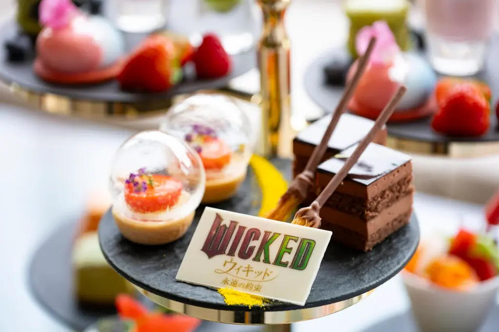 映画『ウィキッド 永遠の約束』の世界へ誘うコラボレーションアフタヌーンティーを期間限定販売【ザ・プリンス パークタワー東京】 画像 4
