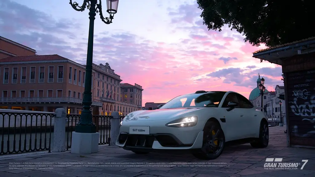 Xiaomi SU7 Ultra、グランツーリスモ7のバーチャルトラックに登場 画像 2