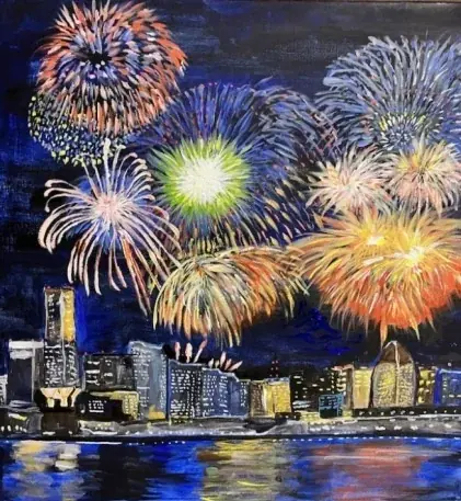 【横浜ロフト 7階グラフィックス】田中保範 作品展 第４章「C’est la vie, Maxi m’s」～人生は続く、マキシムの輝きとともに　～2026年1/30(金)→2/16(月)　作家来場。 画像 2