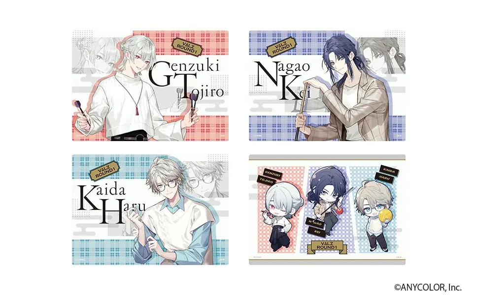 にじさんじ所属人気VTuberユニット「VΔLZ」と「ROUND1」のコラボキャンペーンが開催決定！ 画像 4