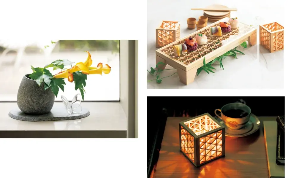 【『家庭画報』×香川県 コラボ企画第2弾】伝統工芸を “食卓” へ。庵治石・組手障子が洗練のテーブルウェアに 画像 1