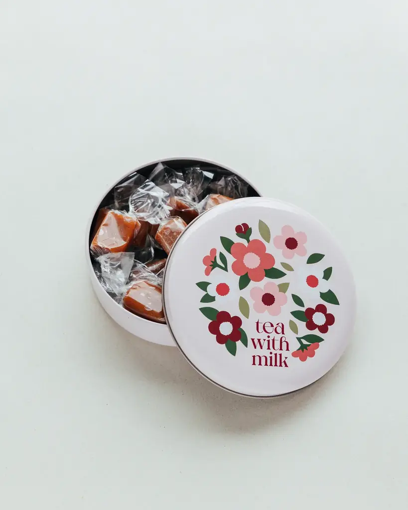 【新商品】ミルクティー味のお菓子ブランド「tea with milk」より〈ミルクティーキャラメル〉を発売。表参道にて2月13日〜15日、ポップアップ開催 画像 3