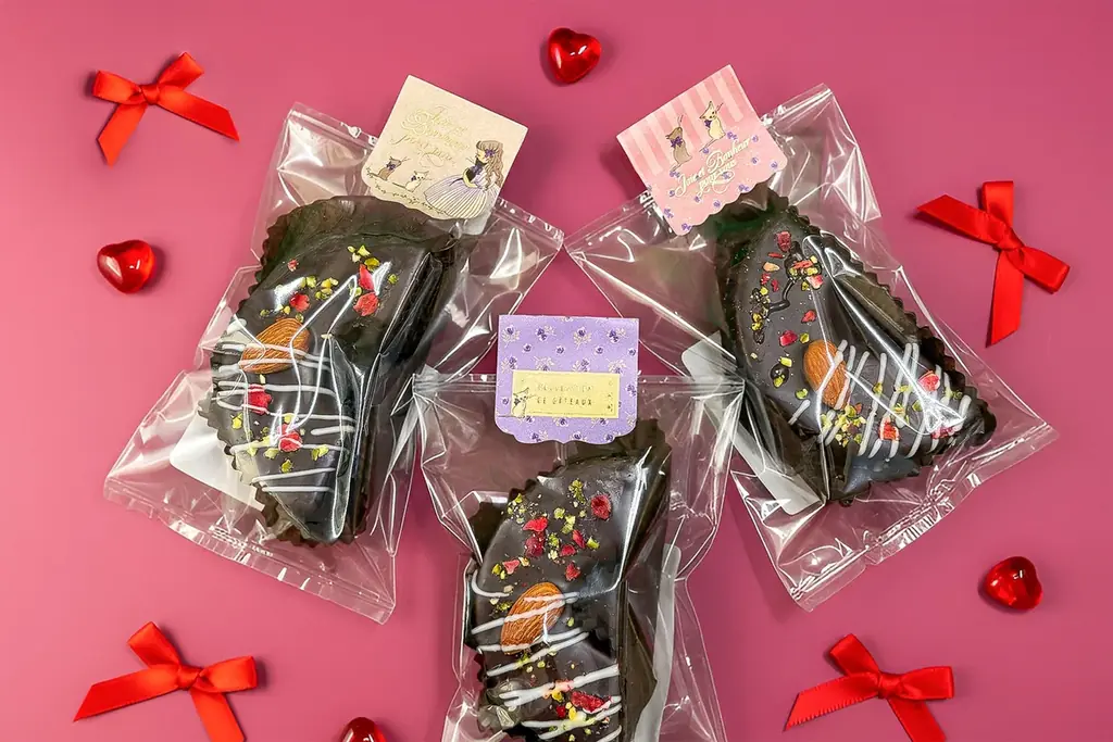 【1月30日販売】最強“盛りビジュアル”の今どきバレンタインスイーツ！「ミニョンバウム」が新デザインで登場！ 画像 10