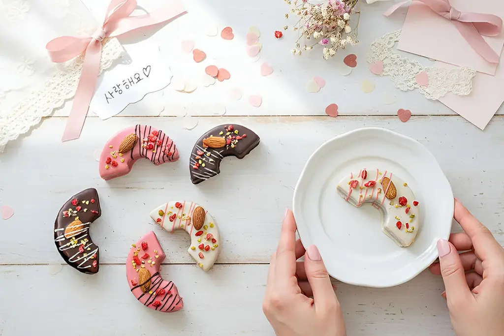 【1月30日販売】最強“盛りビジュアル”の今どきバレンタインスイーツ！「ミニョンバウム」が新デザインで登場！ 画像 4