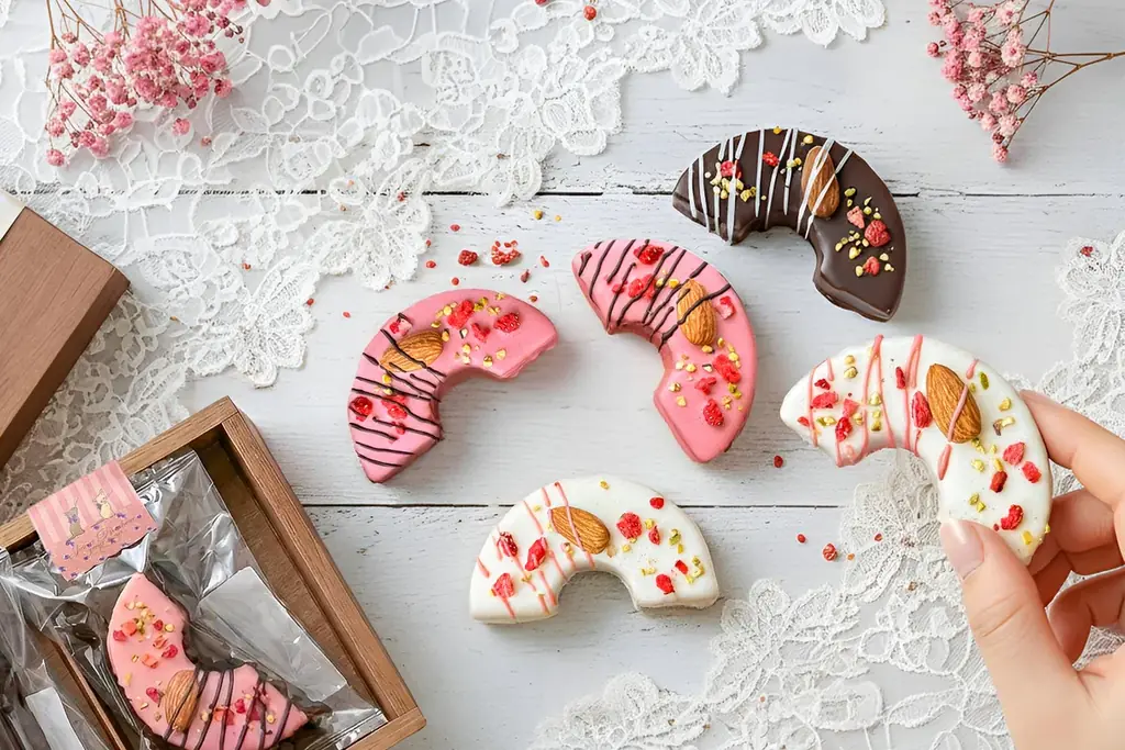 【1月30日販売】最強“盛りビジュアル”の今どきバレンタインスイーツ！「ミニョンバウム」が新デザインで登場！ 画像 5