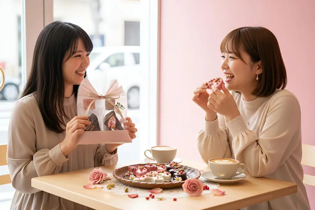 【1月30日販売】最強“盛りビジュアル”の今どきバレンタインスイーツ！「ミニョンバウム」が新デザインで登場！ 画像 6