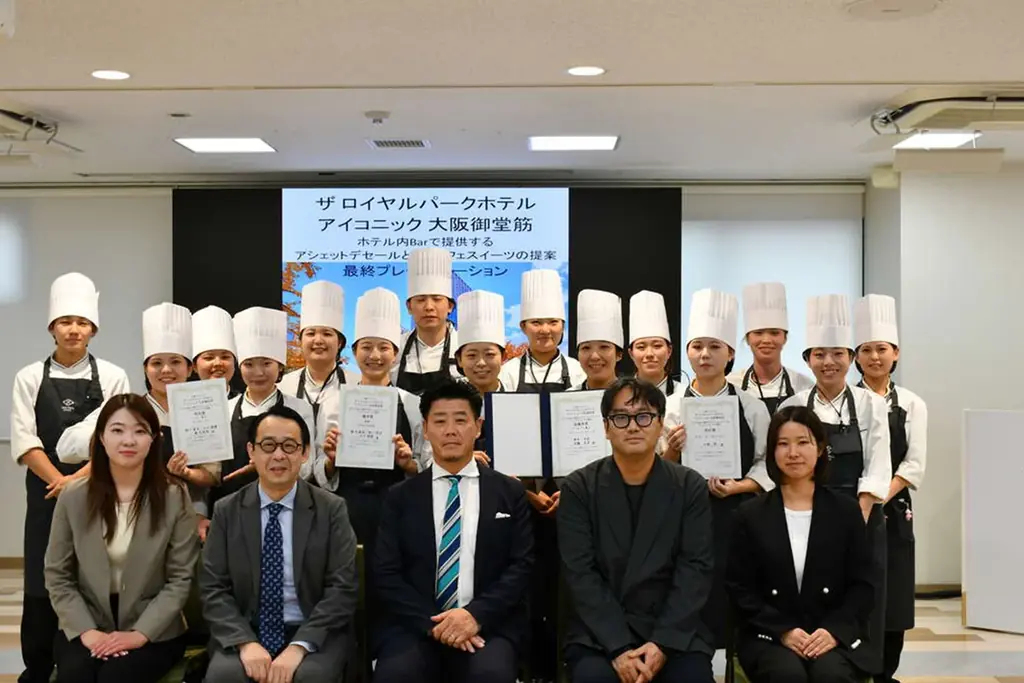 学生のアイデアがホテルの味に！産学連携で新デザート誕生。2026年2月1日（日）より期間限定でご提供／ザ ロイヤルパークホテル アイコニック 大阪御堂筋 画像 2