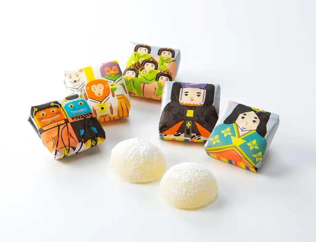【ひなまつり】「おいしく食べて、かわいく飾れる」雛人形折り紙付きの季節限定プレミアムパッケージきびだんごが登場！ 画像 4