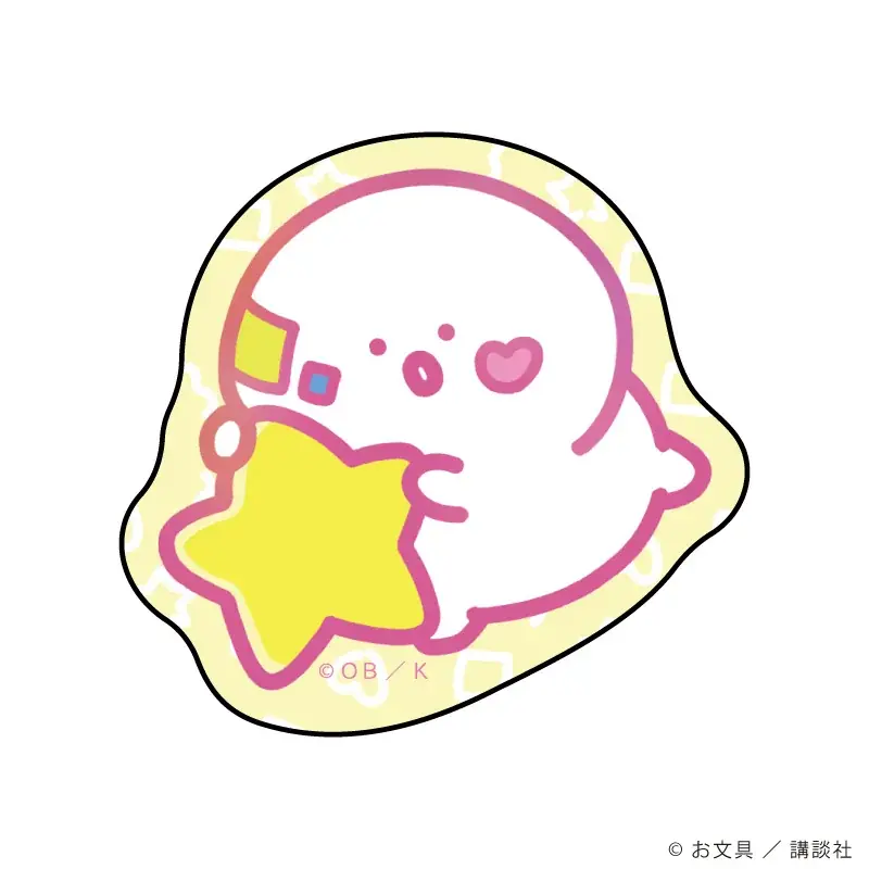 『お文具といっしょ』の新作グッズが発売！　パステルポップver.のお文具さんたちのマスコットキーホルダーなどは見逃し厳禁!! 画像 13