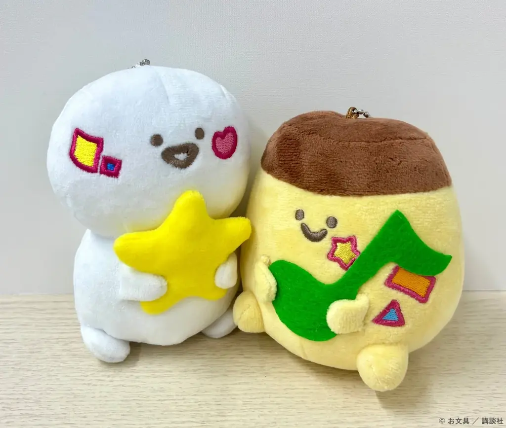 『お文具といっしょ』の新作グッズが発売！　パステルポップver.のお文具さんたちのマスコットキーホルダーなどは見逃し厳禁!! 画像 6
