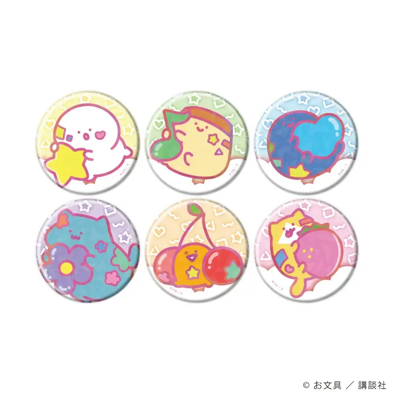 『お文具といっしょ』の新作グッズが発売！　パステルポップver.のお文具さんたちのマスコットキーホルダーなどは見逃し厳禁!! 画像 7