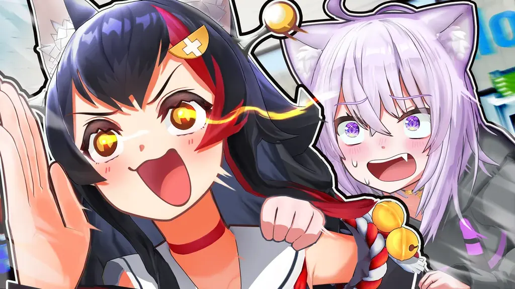 VTuberグループ「ホロライブ」の予測不能な日常がテレビに初登場！ショートアニメ『ホロのぐらふぃてぃ』が2026年2月1日（日）25:00よりアニマックスで放送開始！ 画像 2