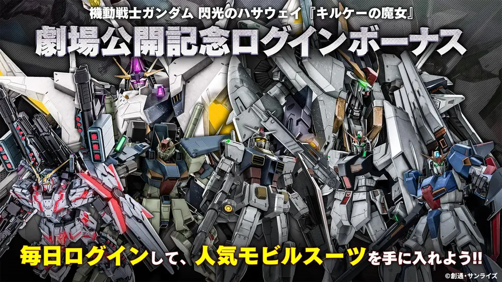 PlayStation®5/PlayStation®4『機動戦士ガンダム　バトルオペレーション２』「機動戦士ガンダム 閃光のハサウェイ キルケーの魔女　公開記念キャンペーン」開催！ 画像 4