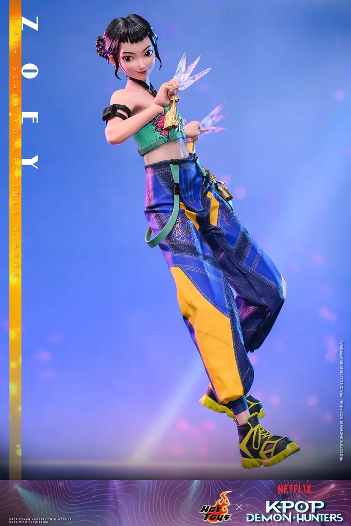 Netflix映画『KPOPガールズ! デーモン・ハンターズ』より、HUNTR/X（ハントリックス）の3人をホットトイズが1/6スケールで立体化！ 画像 20