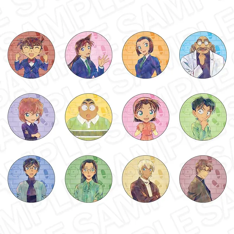 『名探偵コナン』より、コンテンツシードオリジナルPALE TONE seriesの「ホログラムカンバッジ、ホログラムアクリルフィギュア」他、新商品が登場！ 画像 2