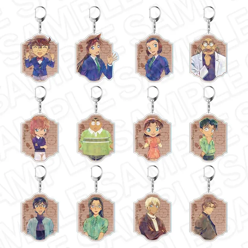 『名探偵コナン』より、コンテンツシードオリジナルPALE TONE seriesの「ホログラムカンバッジ、ホログラムアクリルフィギュア」他、新商品が登場！ 画像 4