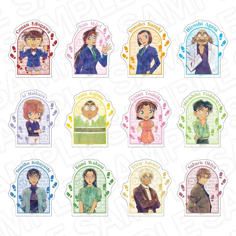 『名探偵コナン』より、コンテンツシードオリジナルPALE TONE seriesの「ホログラムカンバッジ、ホログラムアクリルフィギュア」他、新商品が登場！ 画像 6