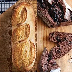 一次発酵はひと晩、冷蔵庫でほったらかし。成形しているうちに、二次発酵できちゃう大雑把なパン。「夜まぜて朝ふっくらつくりおき米粉のおおざっパン」1月30日発売 画像 8