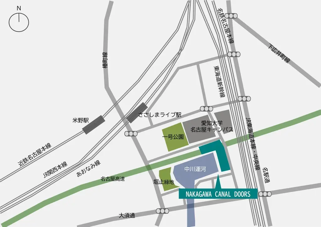 中川運河堀止地区開発「ＮＡＫＡＧＡＷＡ ＣＡＮＡＬ ＤＯＯＲＳ」開業について 画像 2