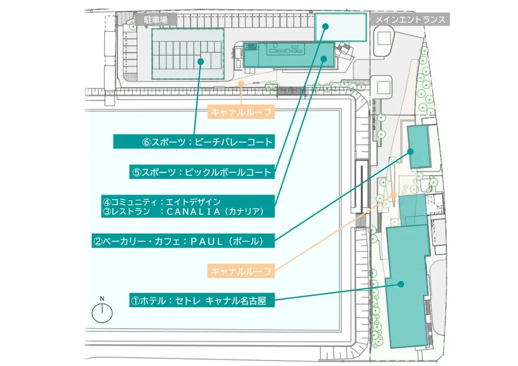 中川運河堀止地区開発「ＮＡＫＡＧＡＷＡ ＣＡＮＡＬ ＤＯＯＲＳ」開業について 画像 3