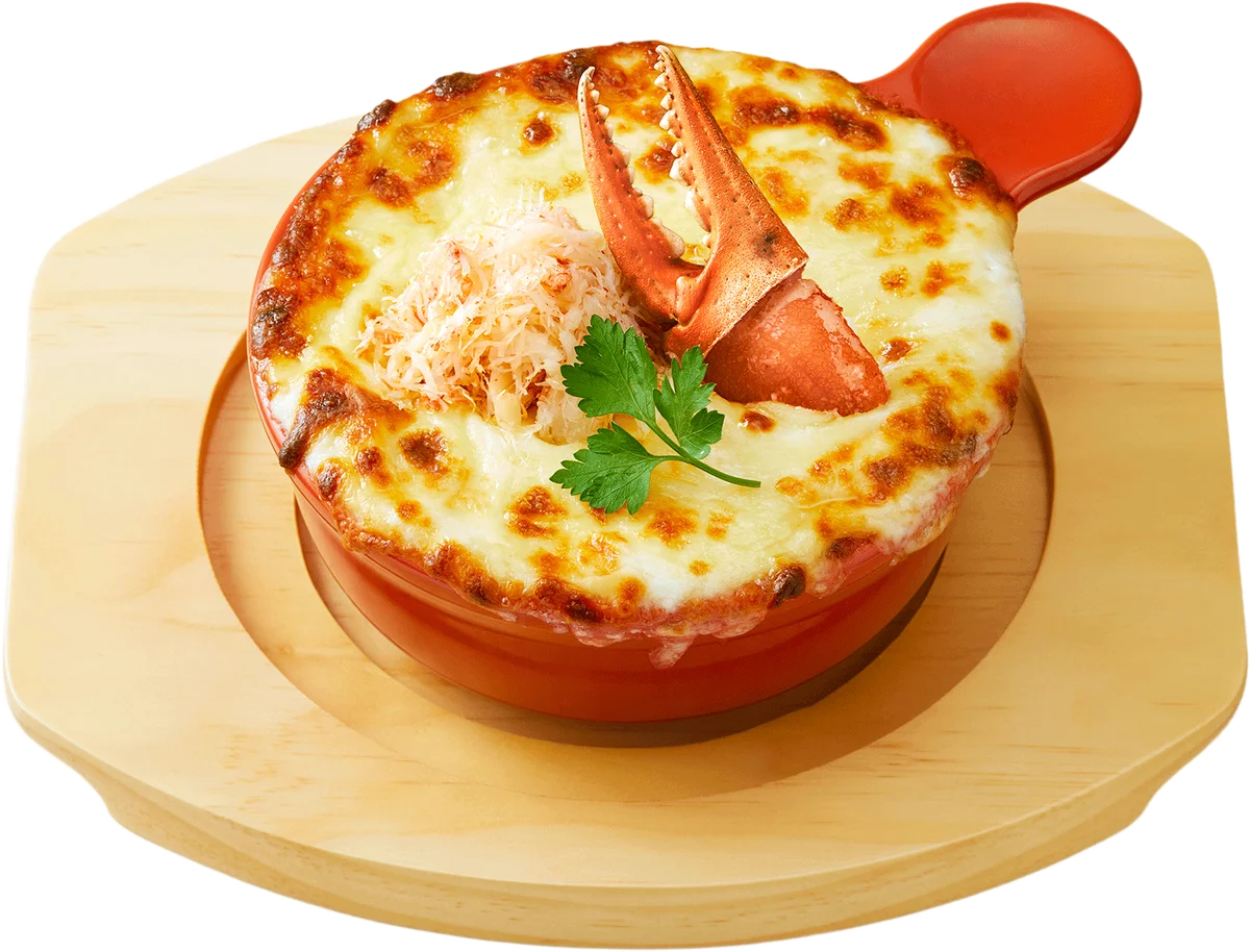 【ジョリーパスタ】蟹とたっぷりのチーズを使った贅沢な窯焼きパスタが登場！「“窯焼きチーズパスタ” 蟹のクリームソース」発売 画像 2