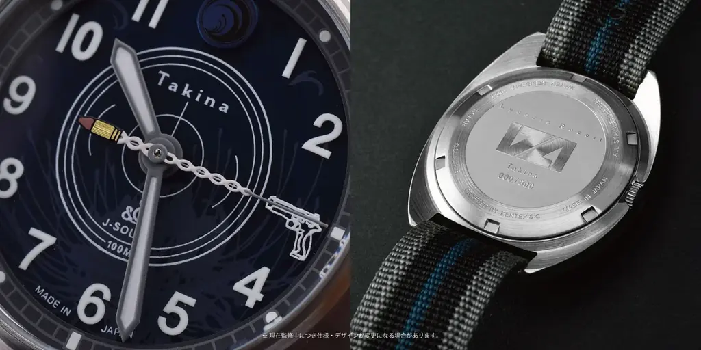 TVアニメ『リコリス・リコイル』×国産時計ブランドKENTEXコラボレーションウォッチ発売開始 画像 4
