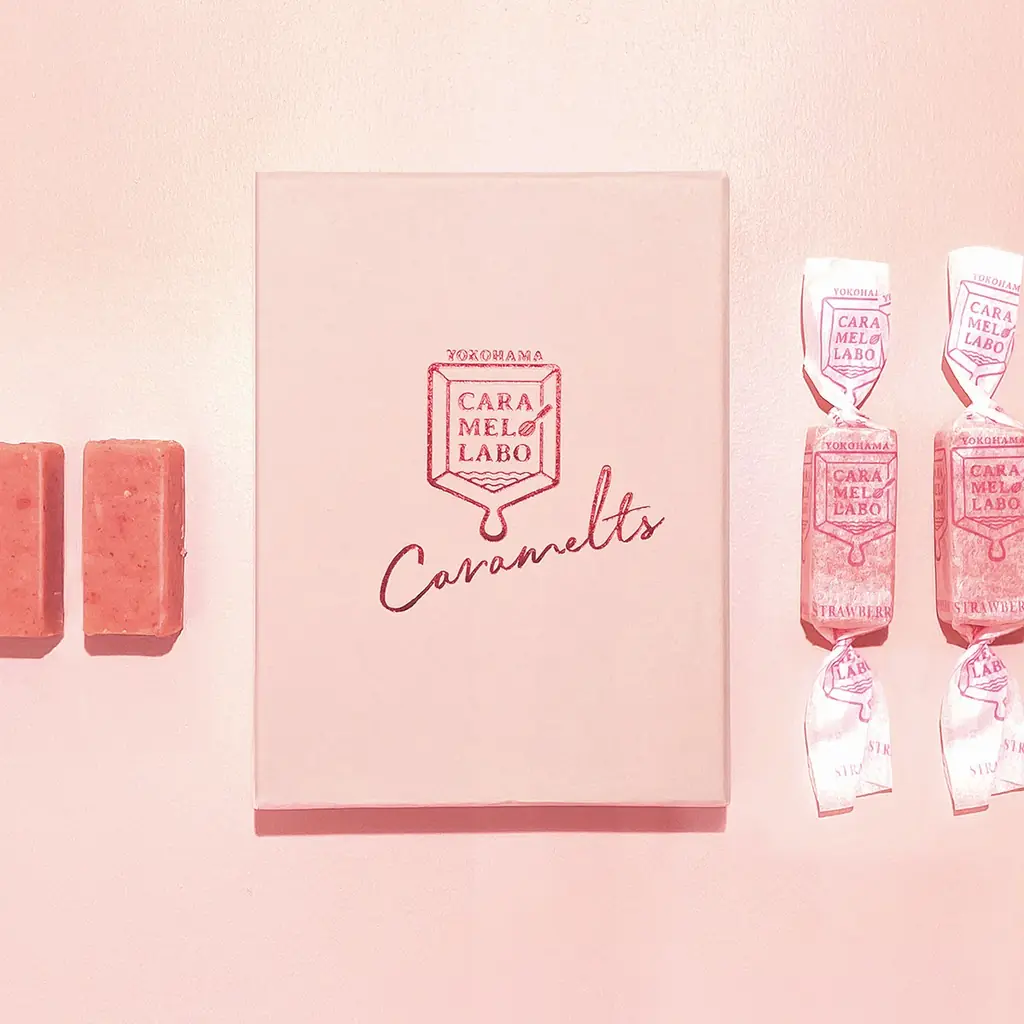 【横浜キャラメルラボ】バレンタインに贈る“とろける”いちごの誘惑。期間限定「横濱生キャラメル ストロベリー」が2月5日より発売開始！ 画像 2