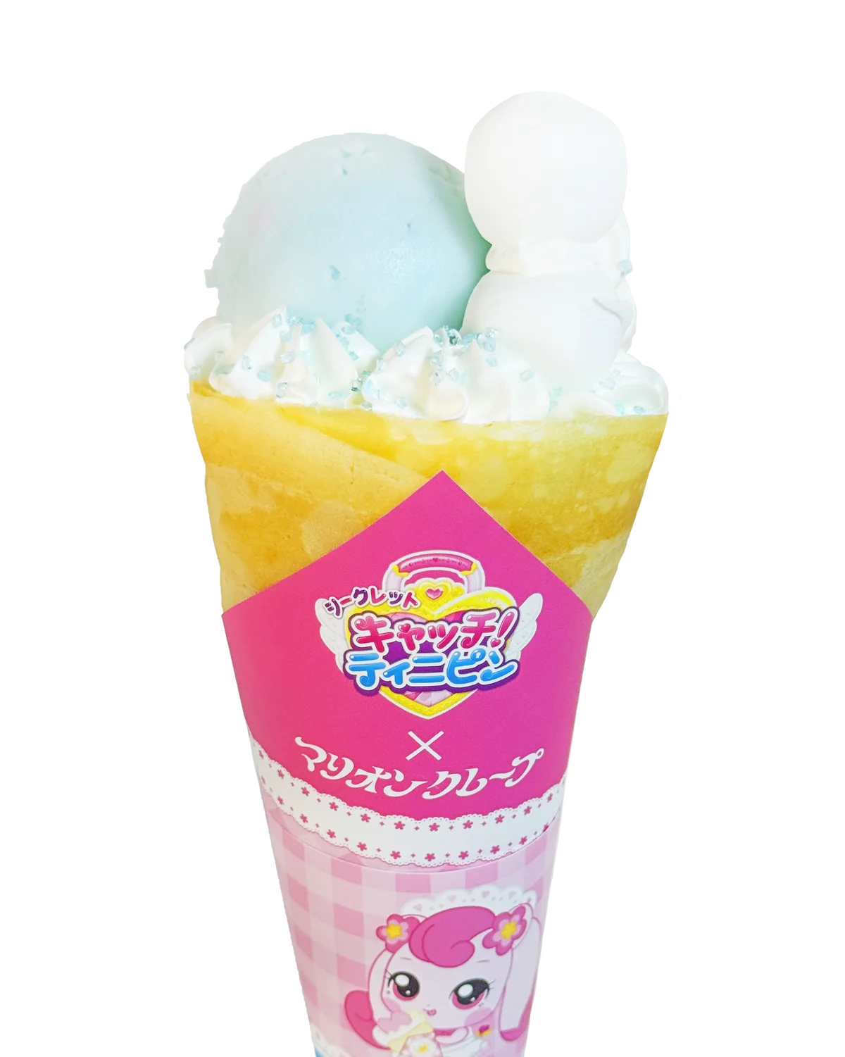 韓国発の人気アニメ『キャッチ！ティニピン』が「マリオンクレープ」とコラボ！2026年2月6日（金）から期間限定でコラボクレープや、描き下ろしイラストのオリジナルグッズが登場 画像 3